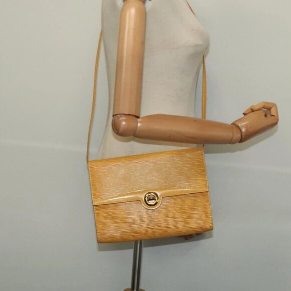 LOUIS VUITTON Epi Arsch Shoulder Bag Yellow M52579 LV Auth BA4144 - Picture 15 of 16